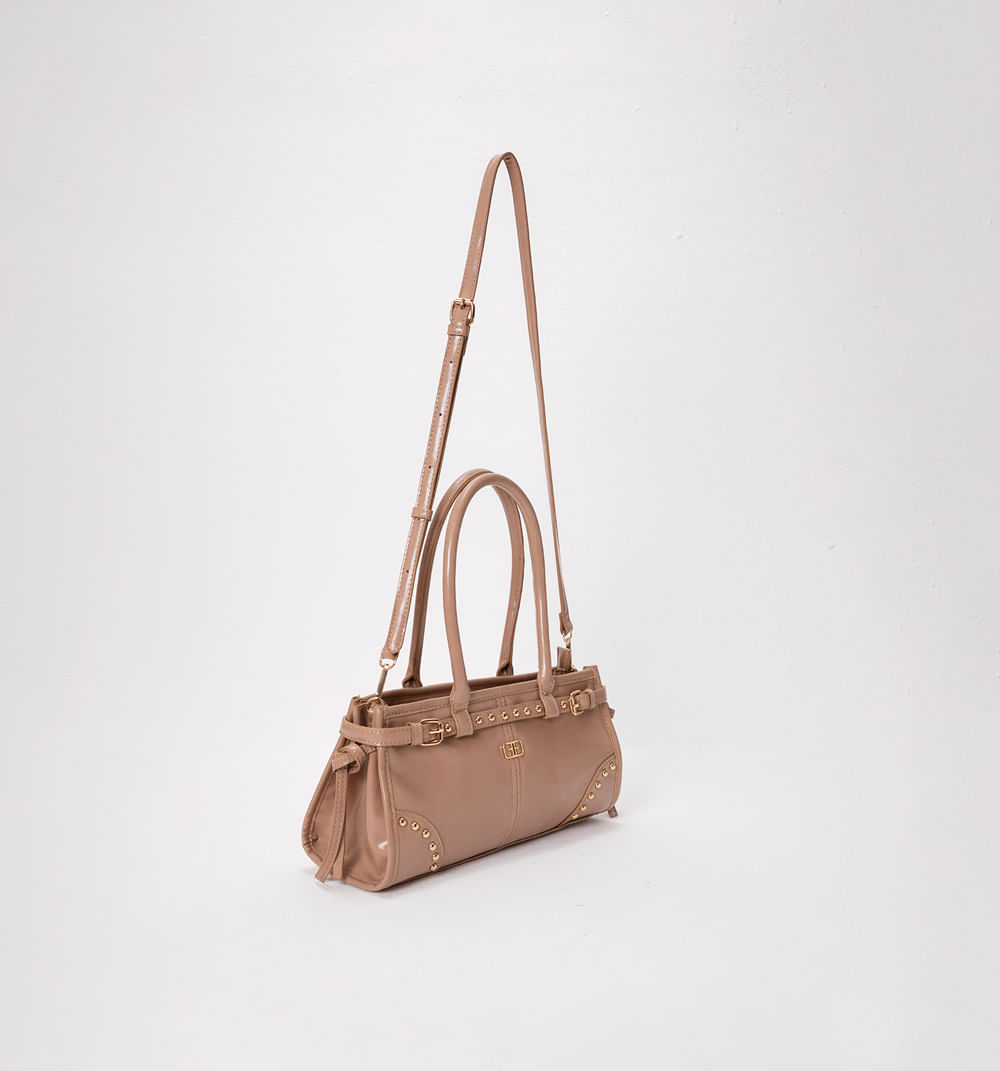 Bolso de hombro mediano con asa larga