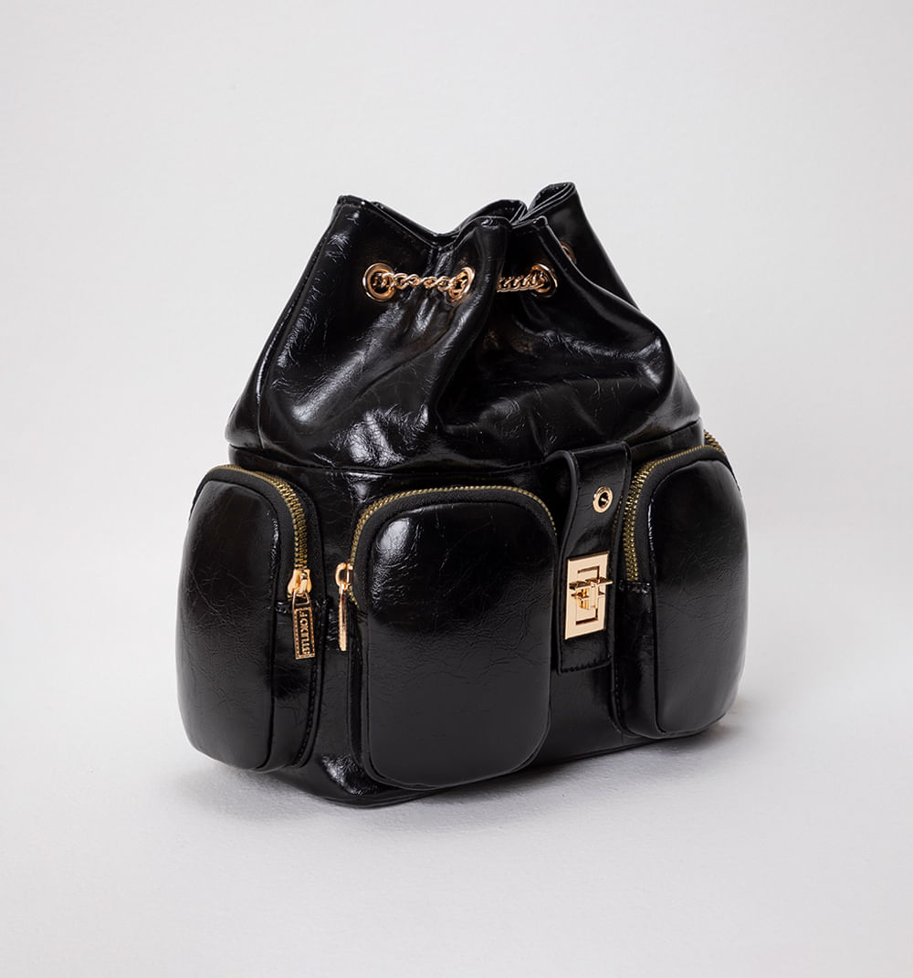 Morral con mini bolsillos