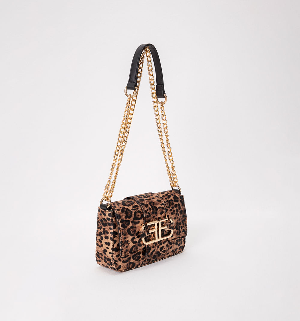 Bolso manos libres animal print
