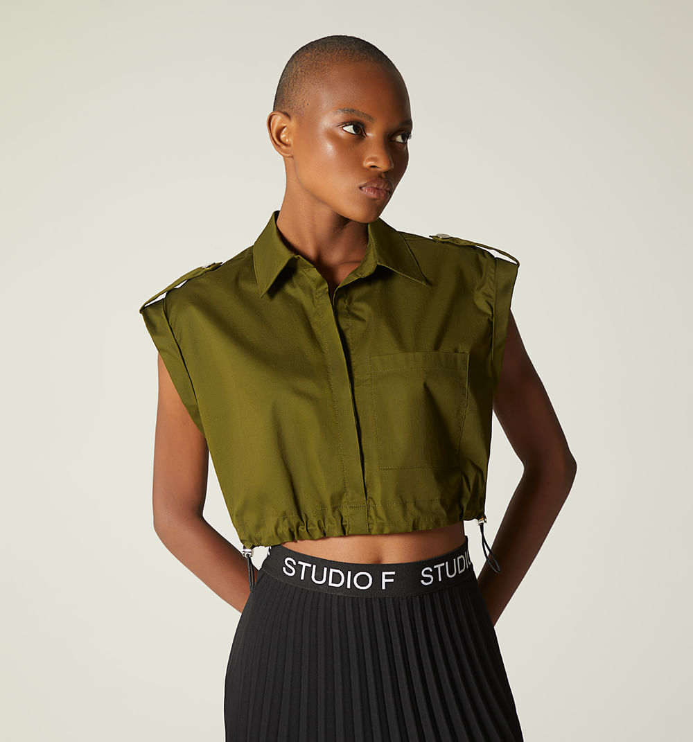 Camisera sisa con elastico