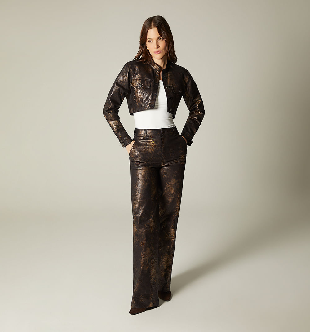 Chaqueta corta tipo torero para mujer