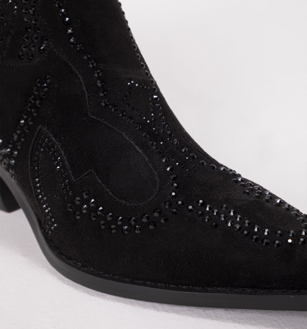 Botin western con hotfix