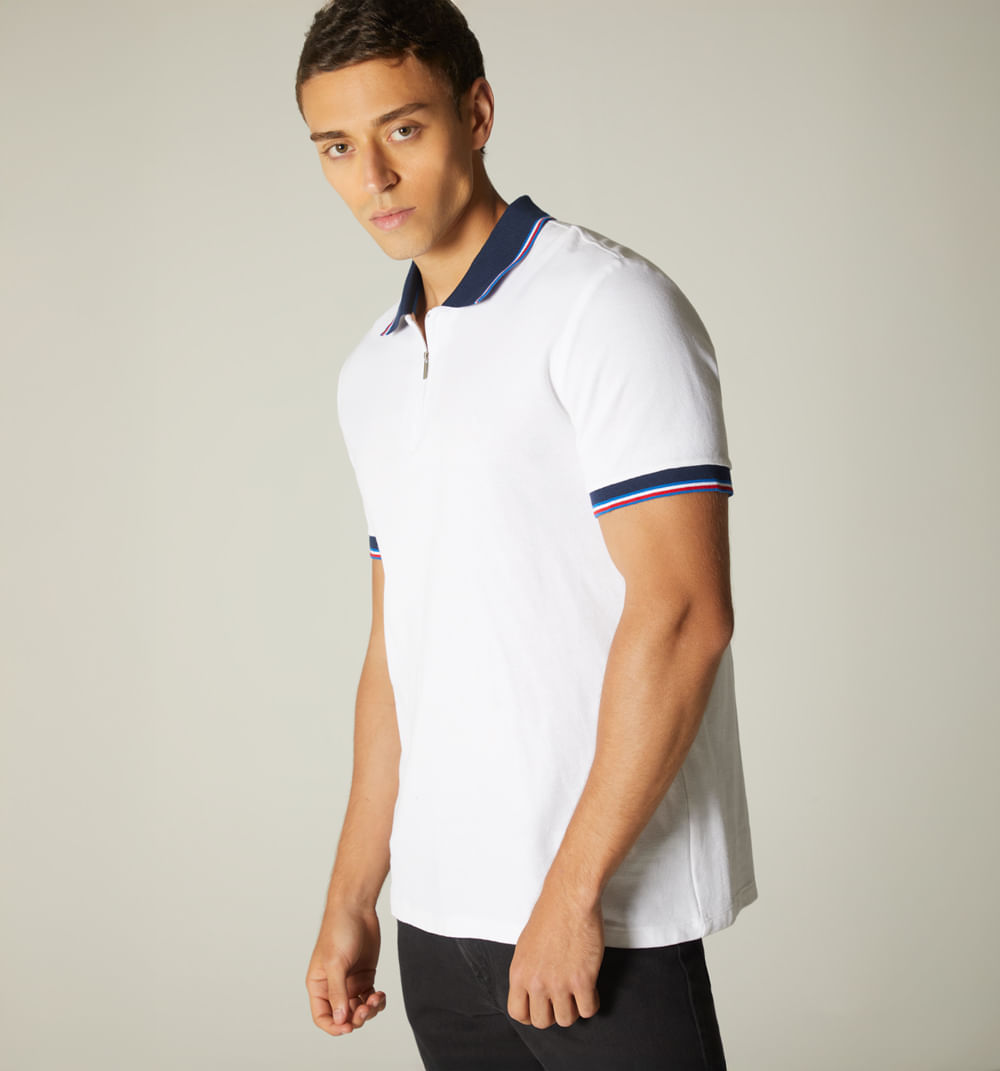 Polo para hombre slim fit