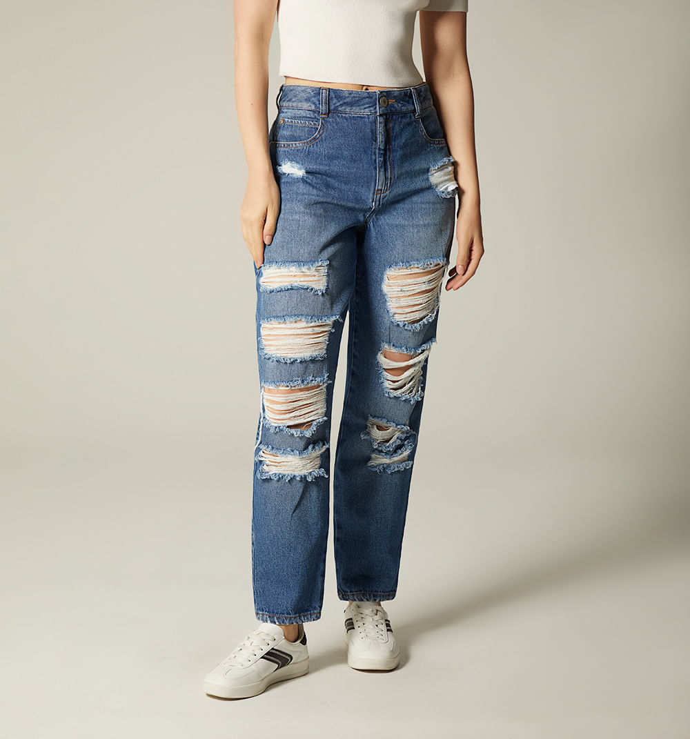 Jean girlfriend basico kendall tiro alto