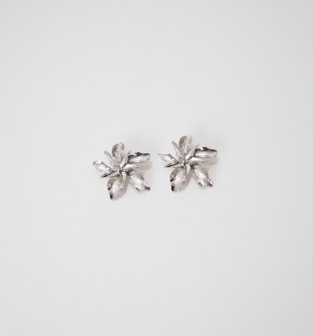 Aretes maxi topo flor