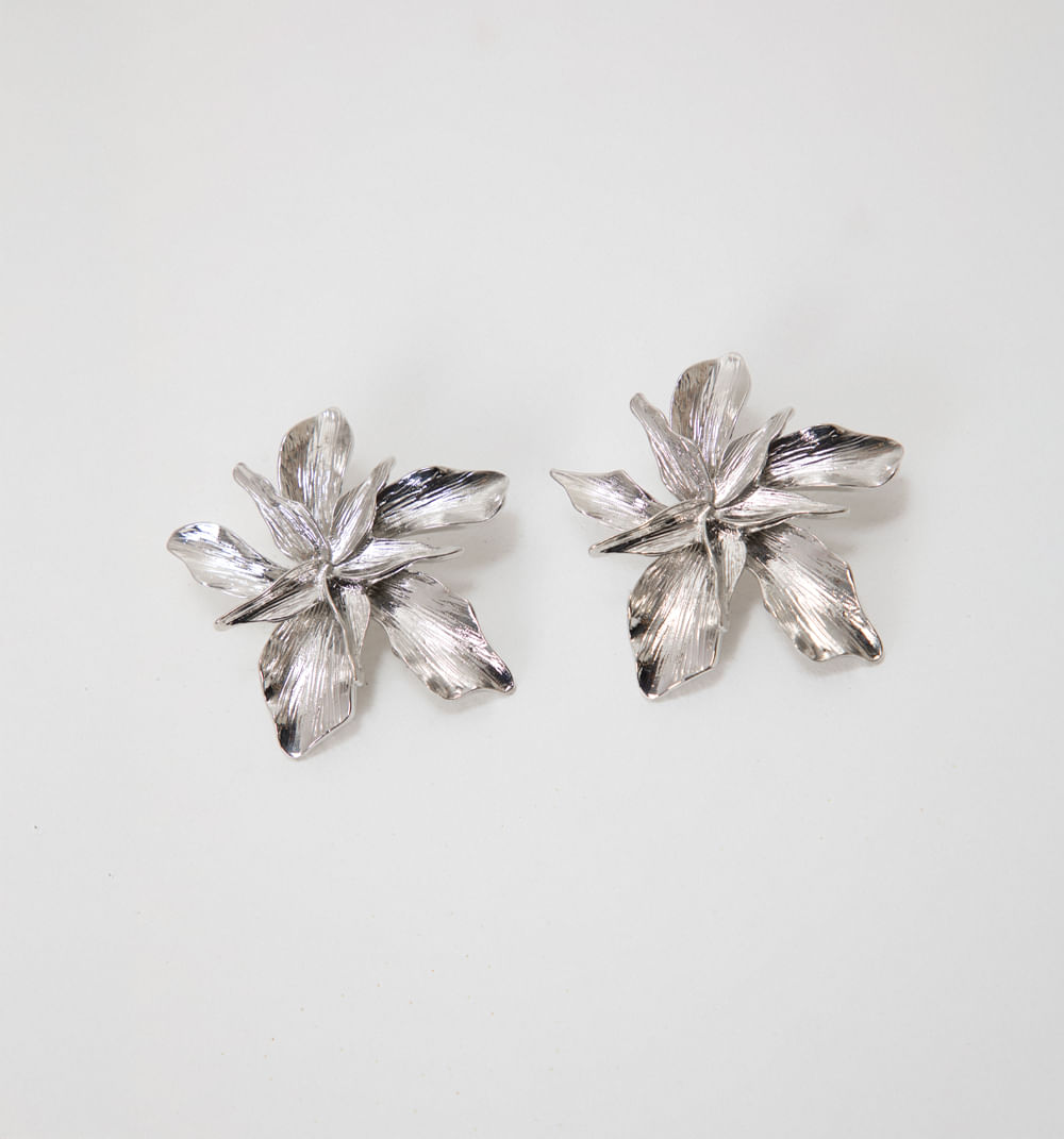 Aretes maxi topo flor