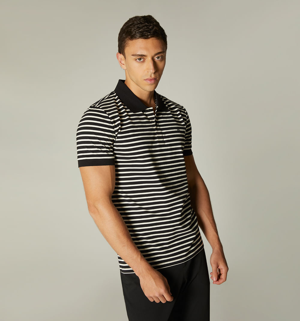 Polo para hombre slim fit