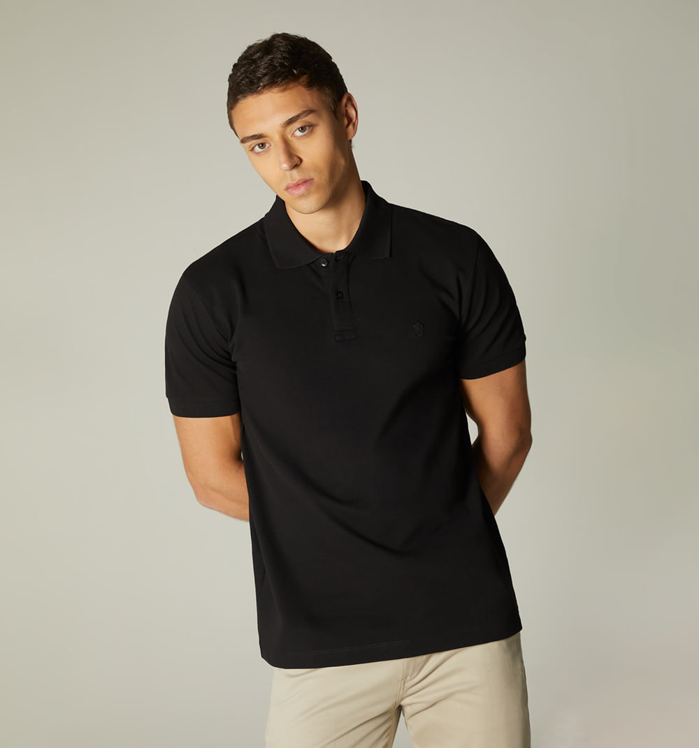 Polo básica slim fit