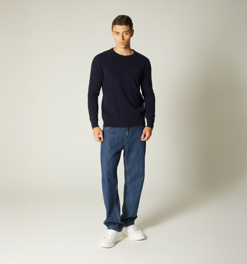 Buzo para hombre en lana