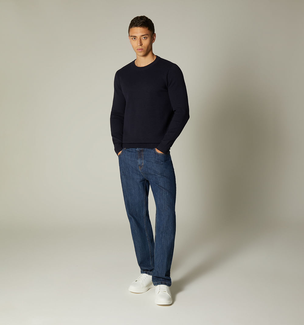 Buzo para hombre tejido galleta