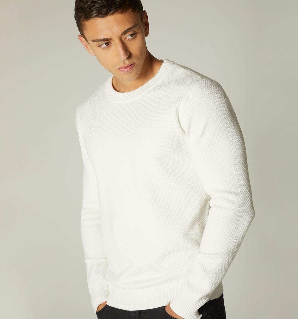 Buzo para hombre tejido galleta