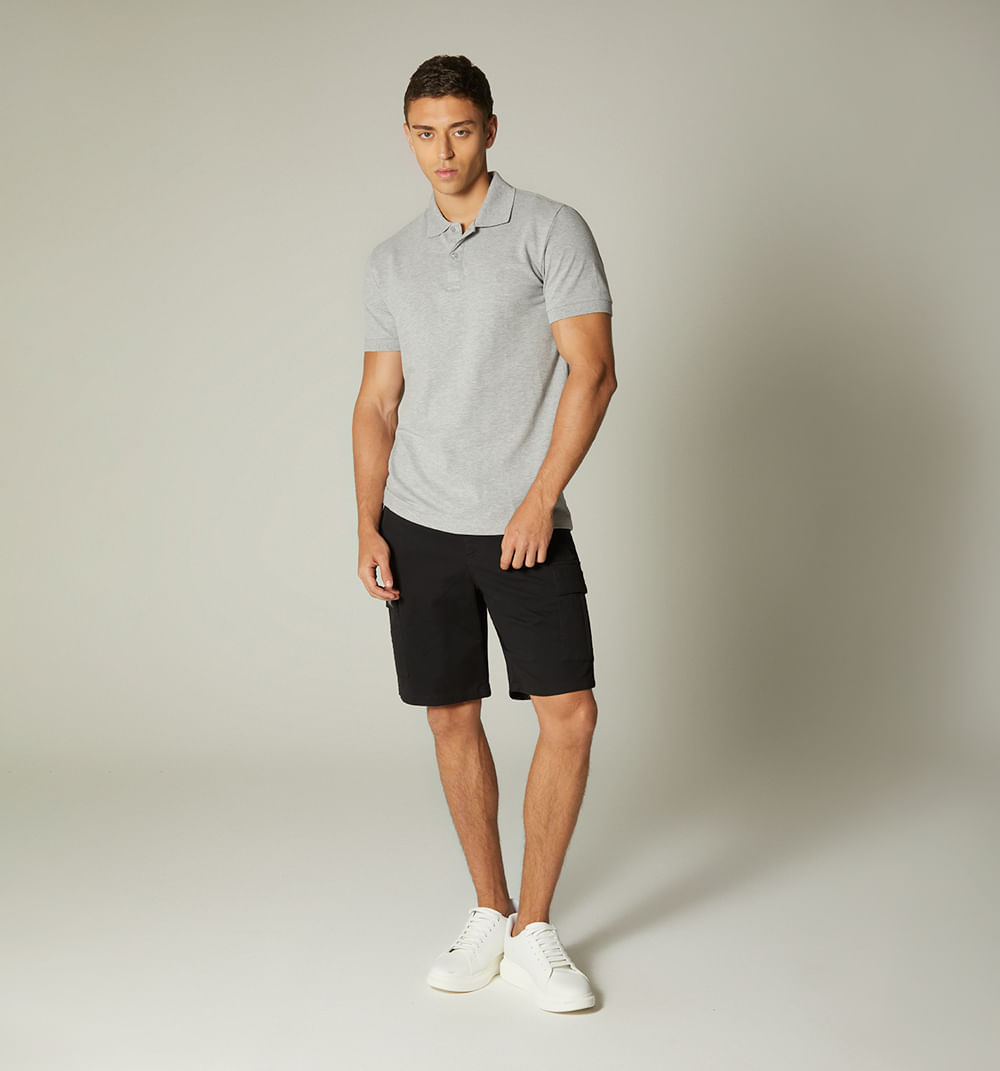 Polo básica slim fit