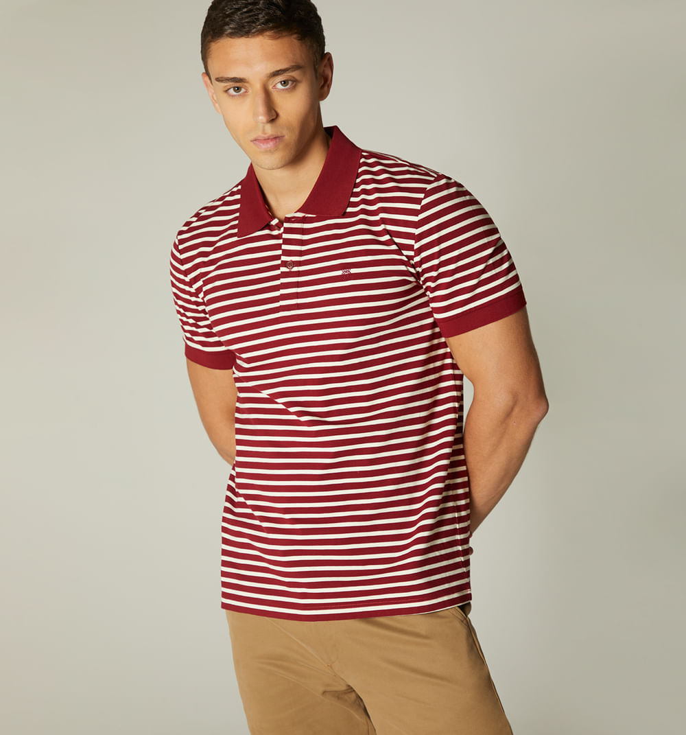 Polo para hombre slim fit