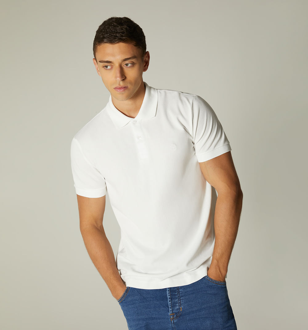 Polo básica slim fit