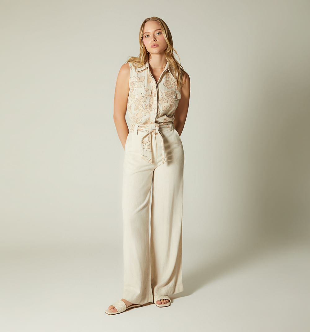 Enterizo manga sisa con correa