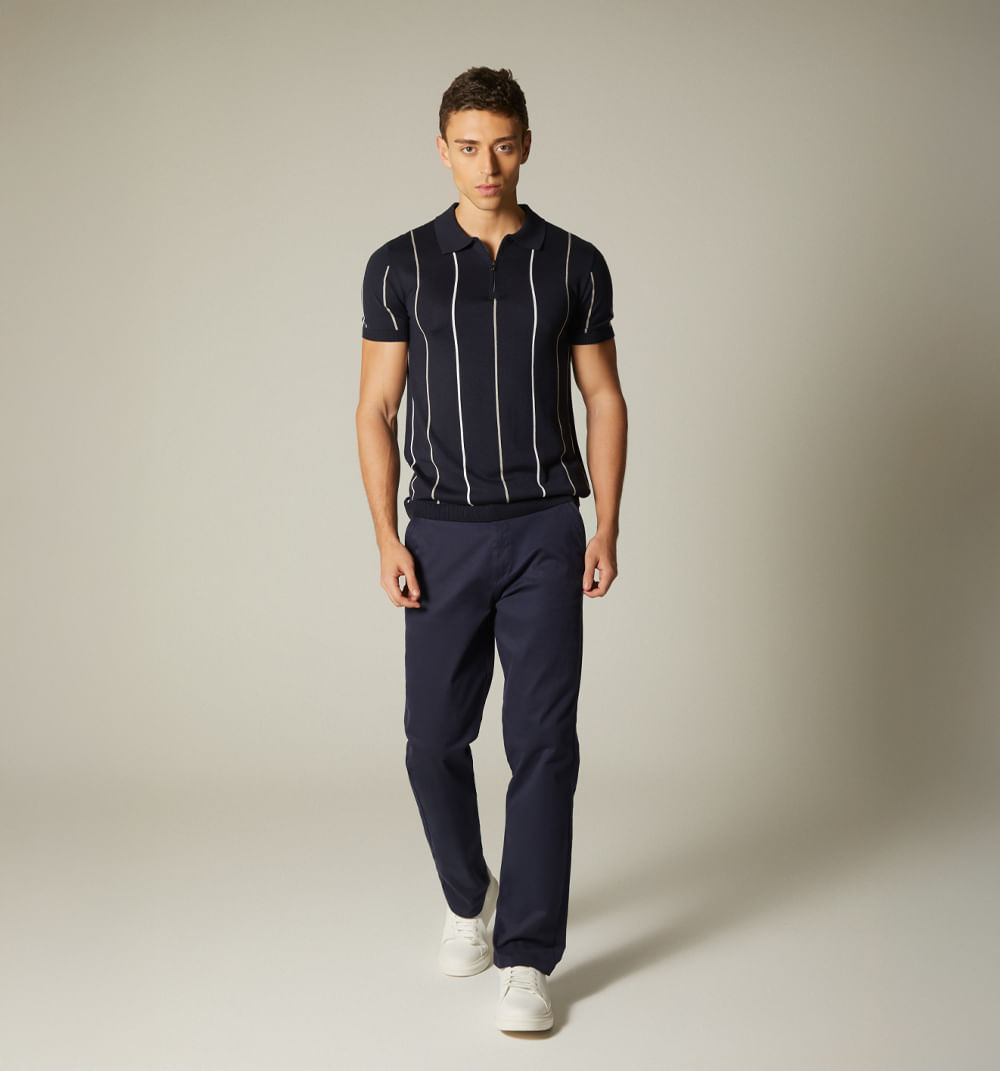 Pantalon para hombre tipo chino regular fit