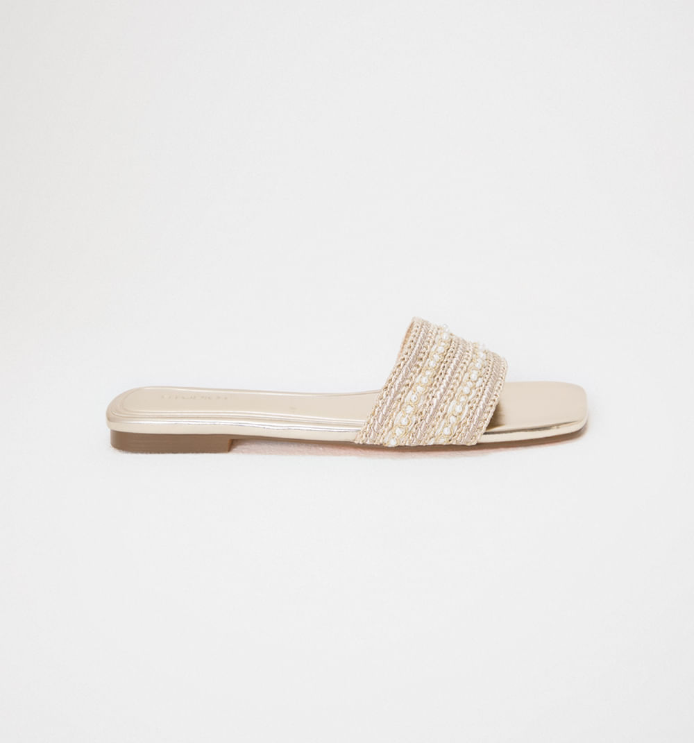 Sandalia plantisuela con capellada en pe