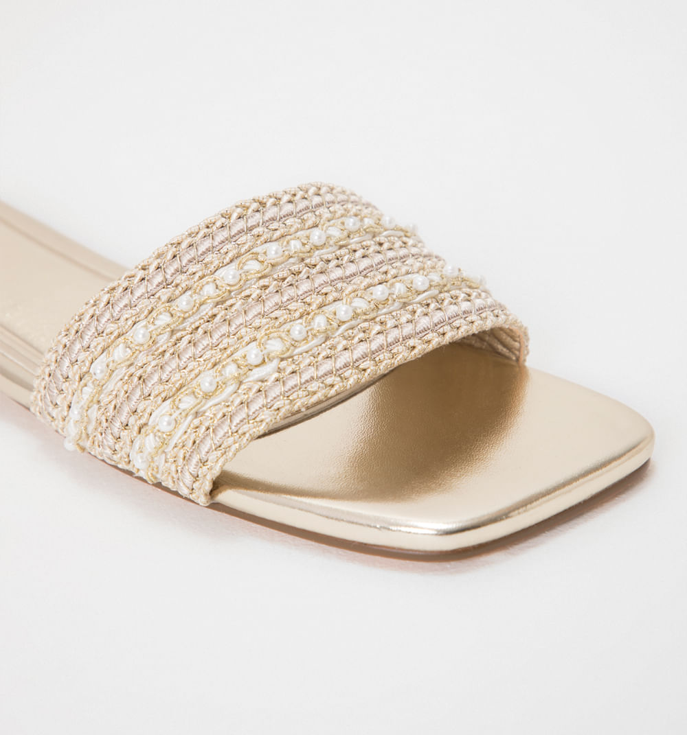 Sandalia plantisuela con capellada en pe