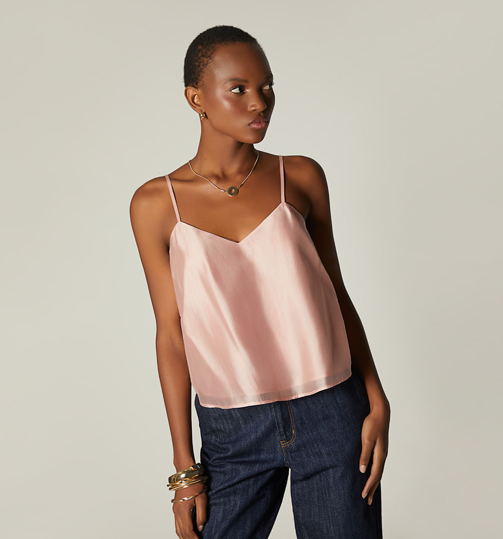 Blusa tiras