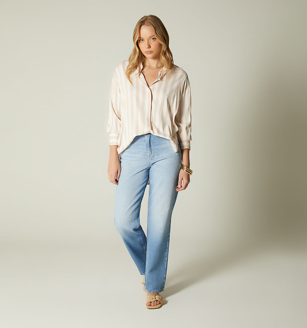 Bluson camisero con maxipuño