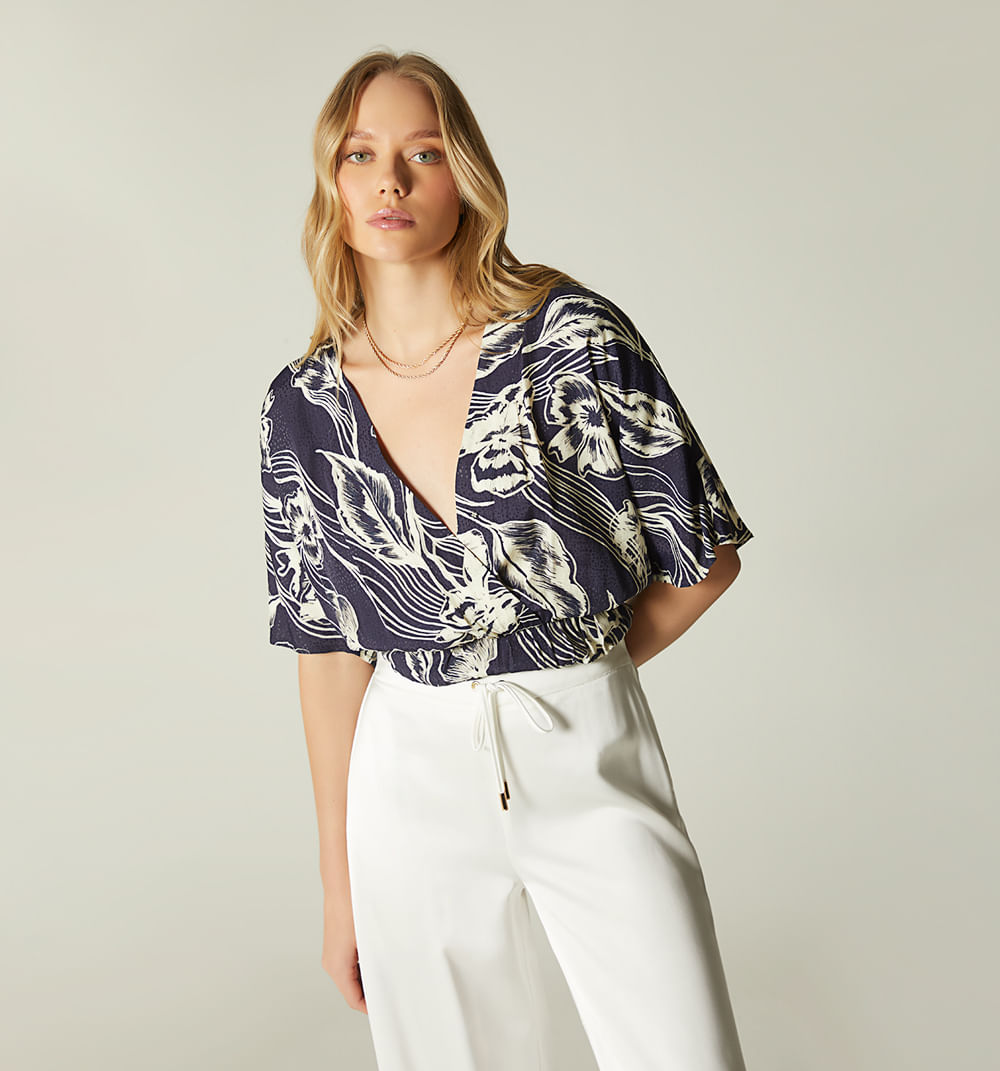 Blusa manga al codo