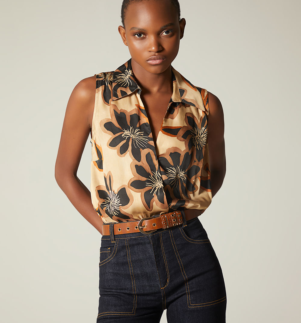 Body manga sisa cruzado