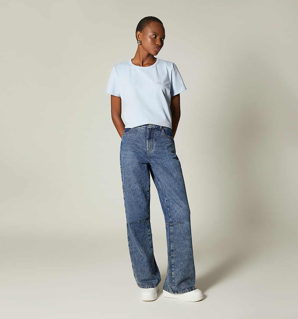 Camiseta manga corta basic