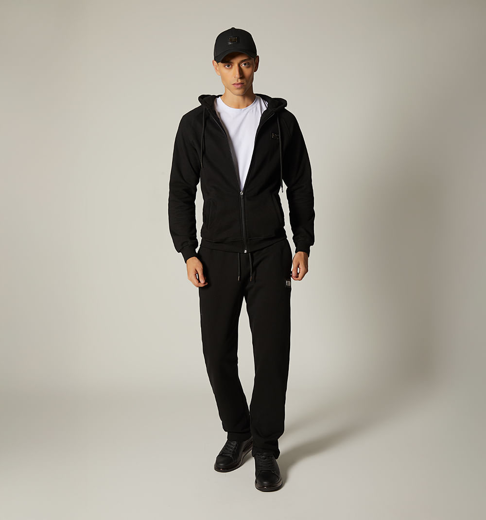Sudadera para hombre con placa