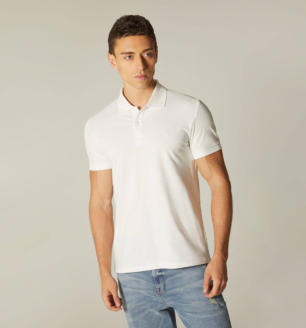 Polo básica slim fit