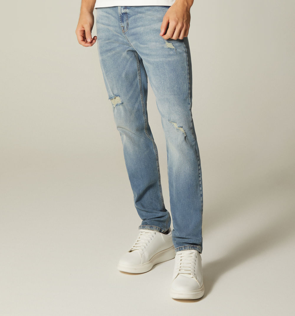Jean para hombre slim premium