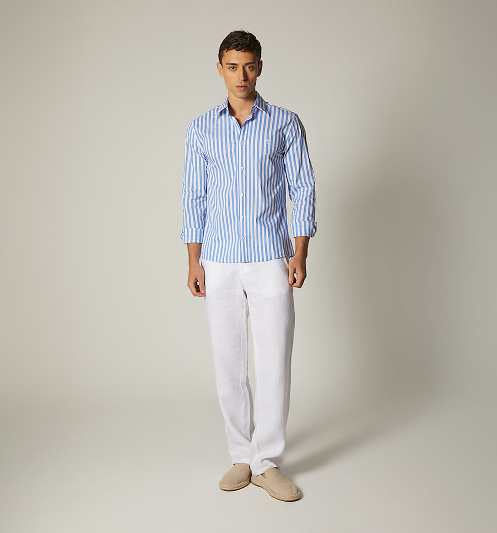 Camisa para hombre con botón down