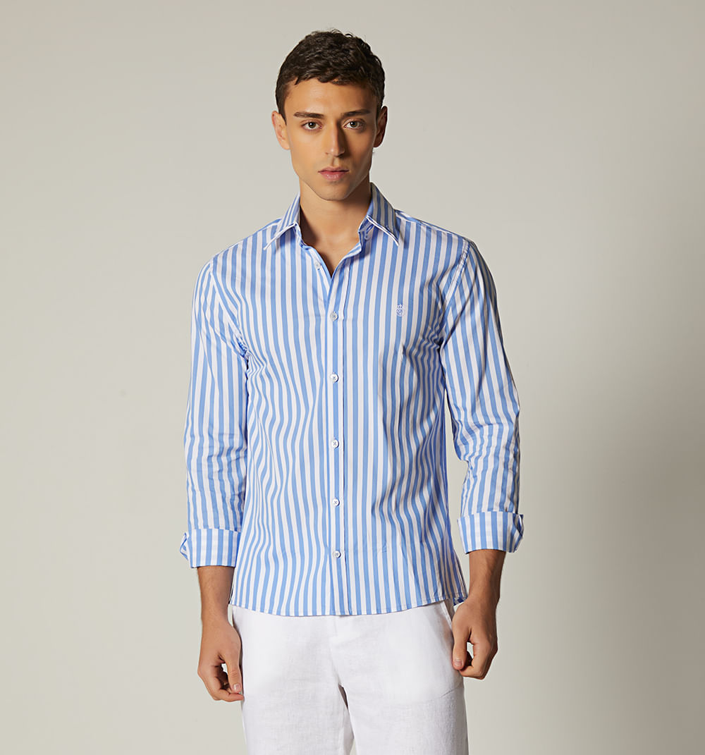 Camisa para hombre con botón down