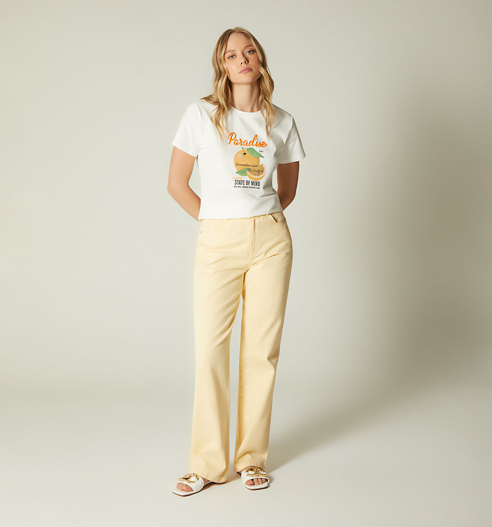 Camiseta slim paradise
