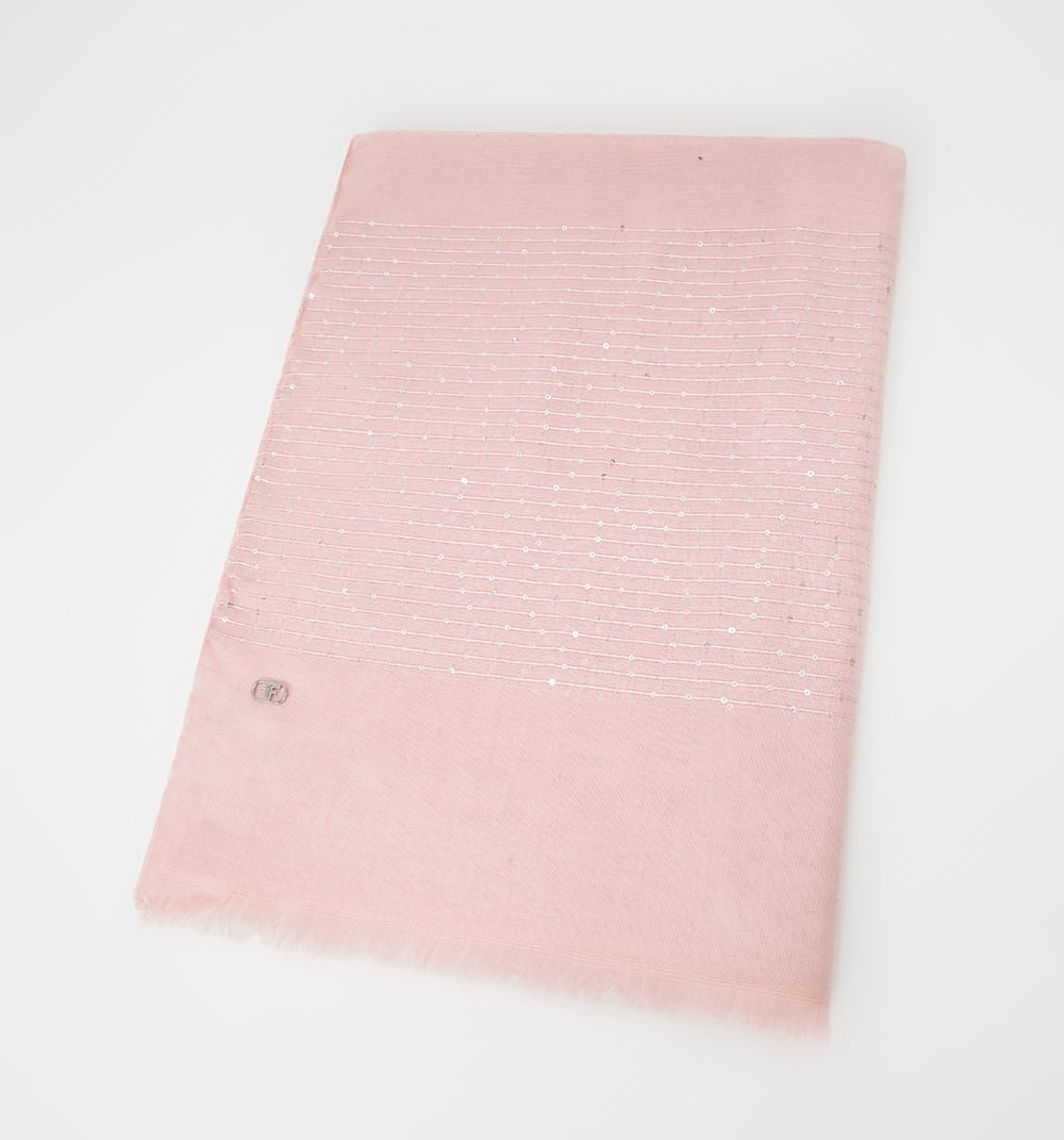 Bufanda con lentejuelas