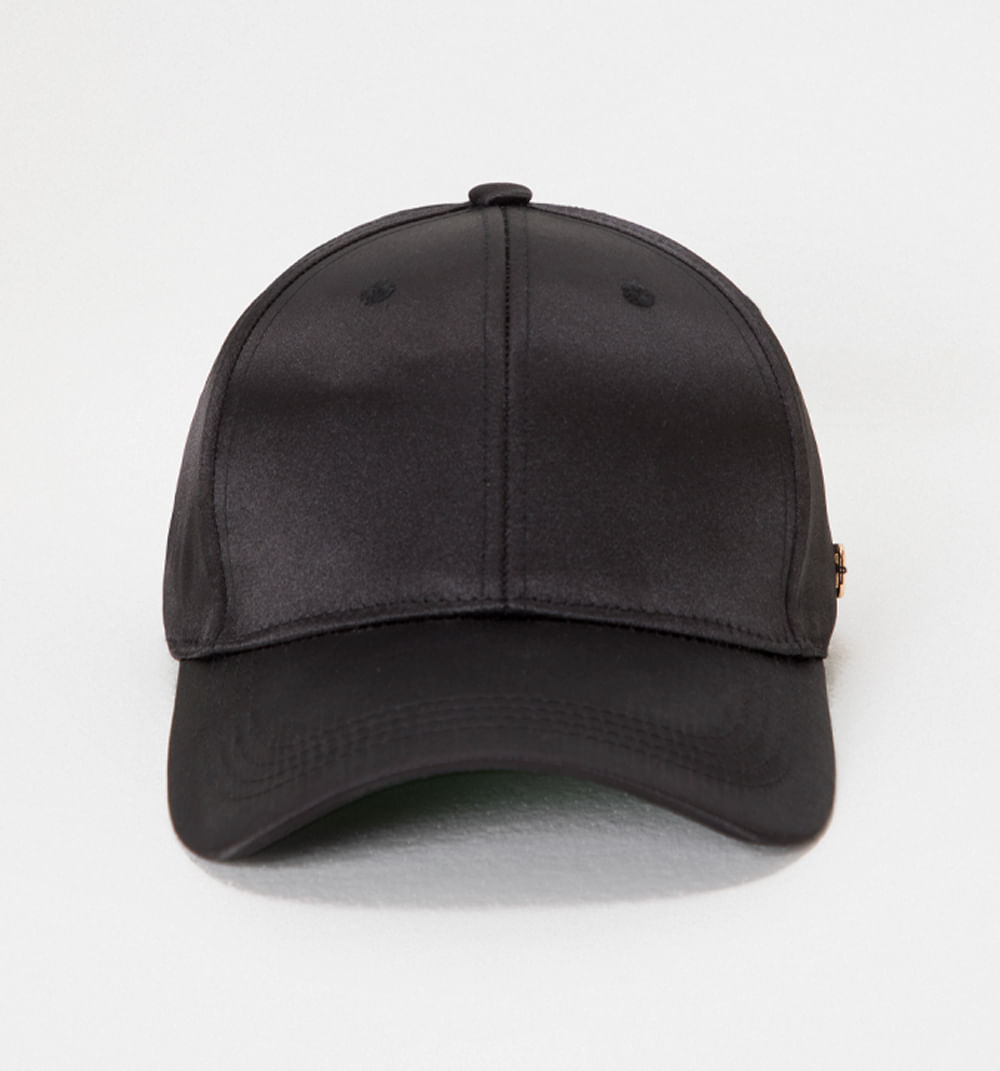 Gorra satin detalle logo