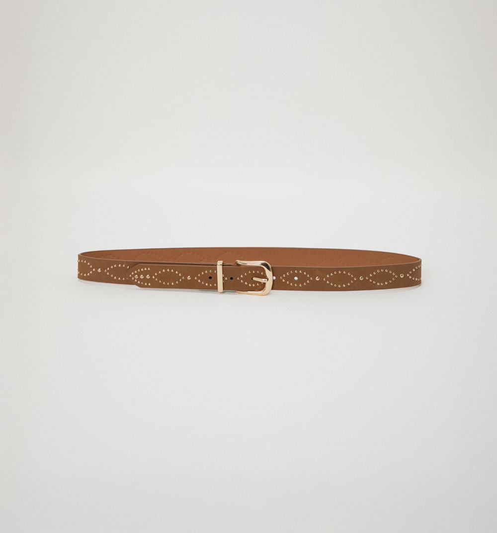 Correa suede con taches