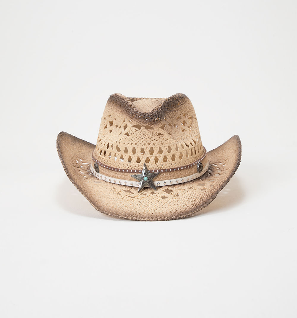 Sombrero vaquero calado