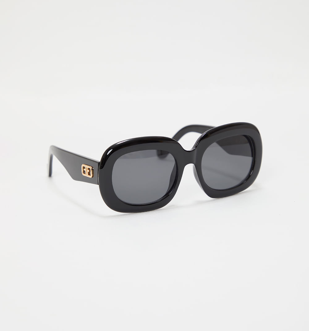 Gafas redondas detalle logo
