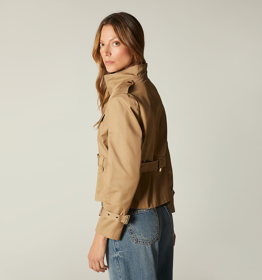 Chaqueta cargo lluvia