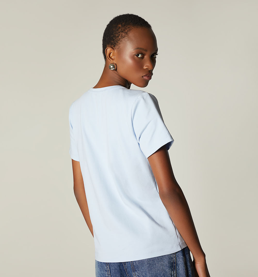 Camiseta manga corta basic