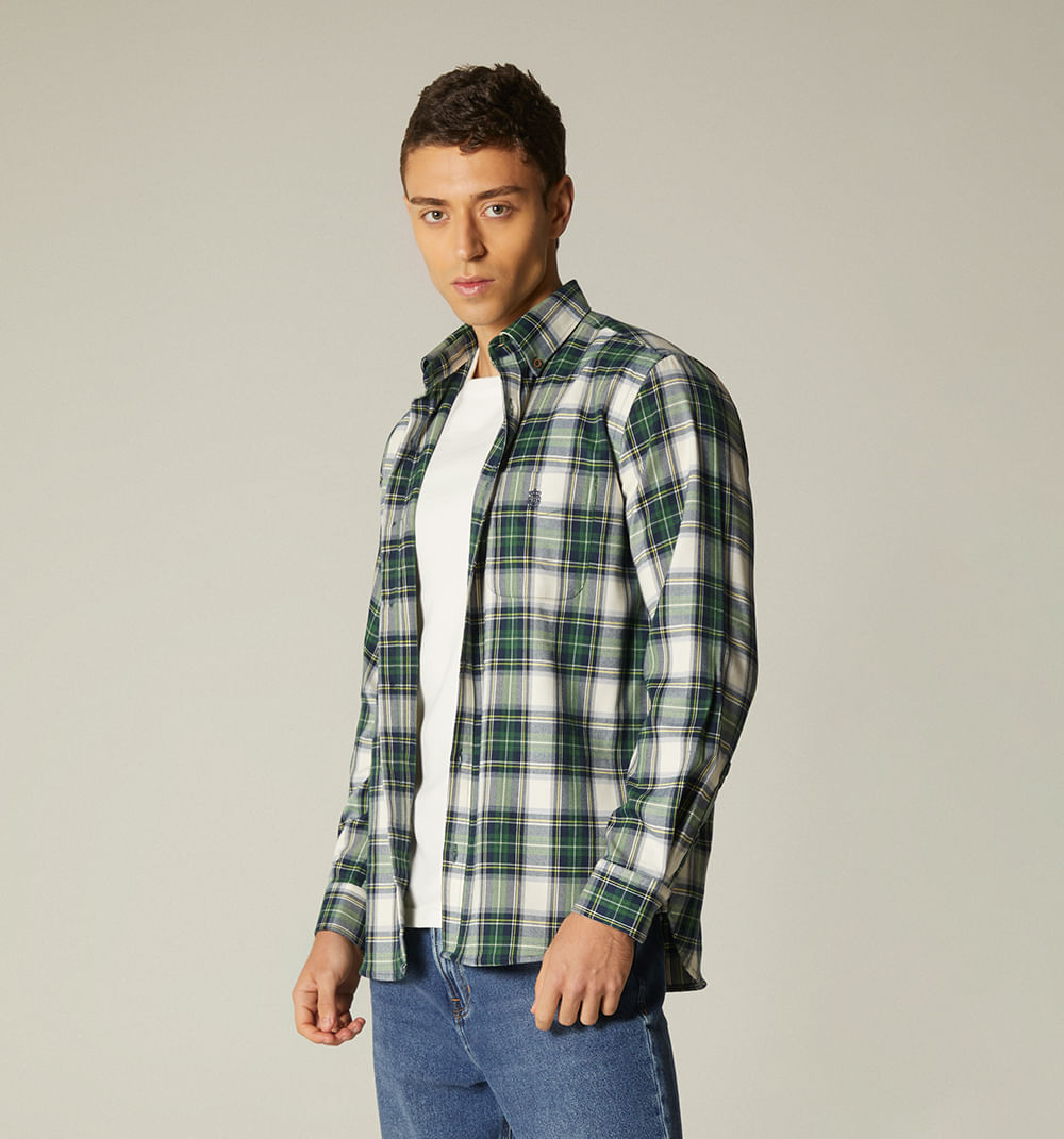 Camisa leñadora para hombre