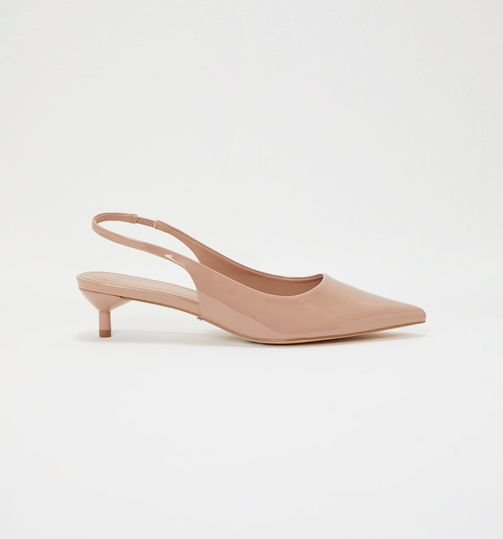 Zapato cerado  de mini tacon