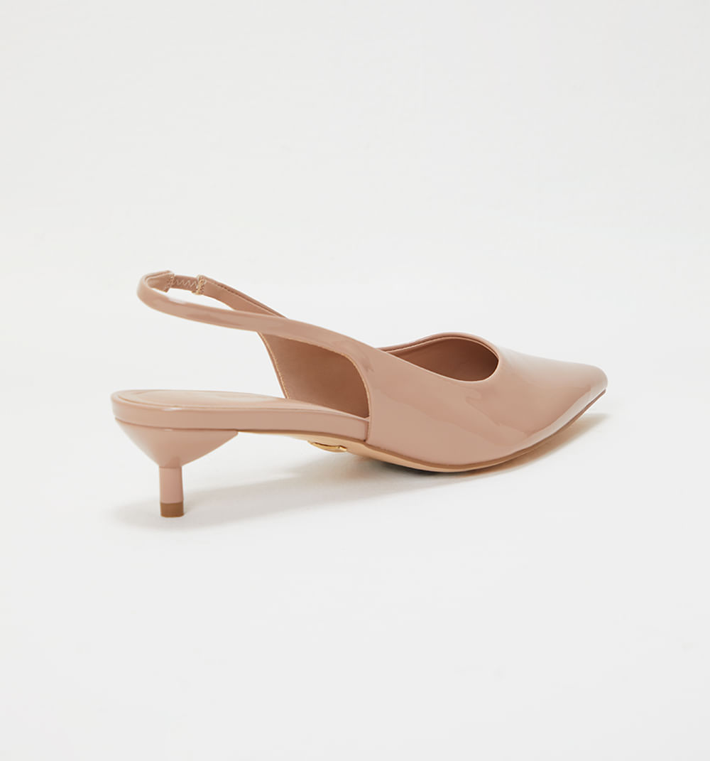 Zapato cerado  de mini tacon