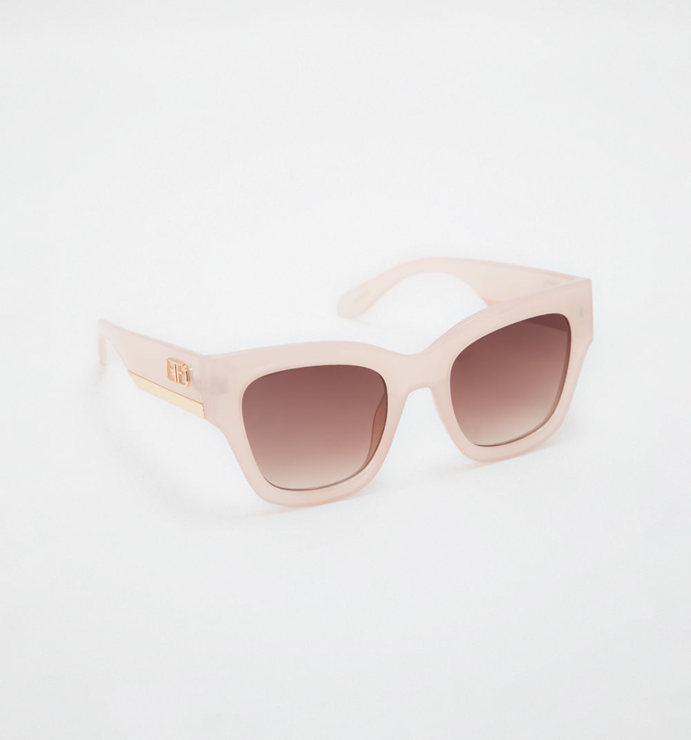 Gafas cuadradas translucidas