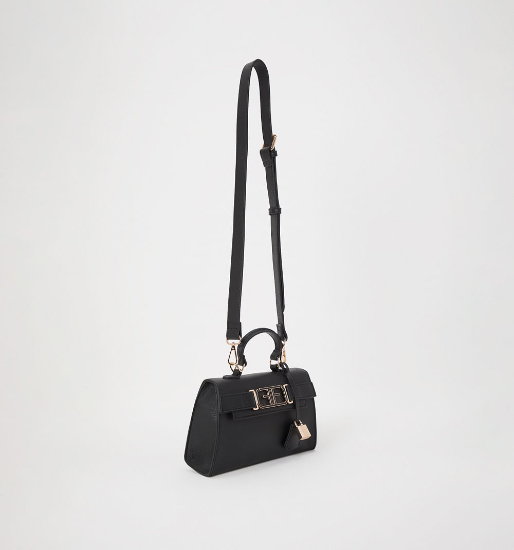 Bolso manos con logo herraje