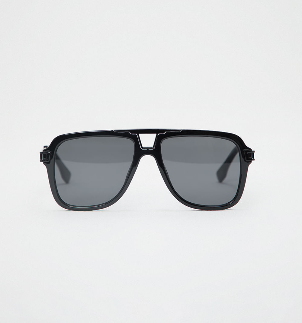 Gafas aviador detalle marco