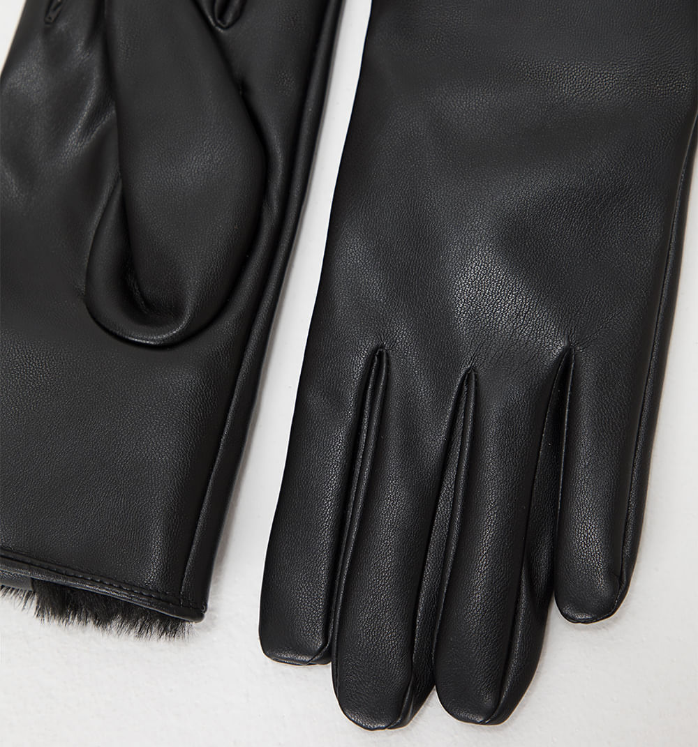 Guantes puño pelo