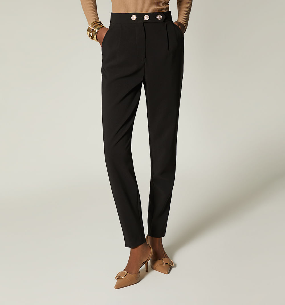 Pantalon prense pretina 3 botones