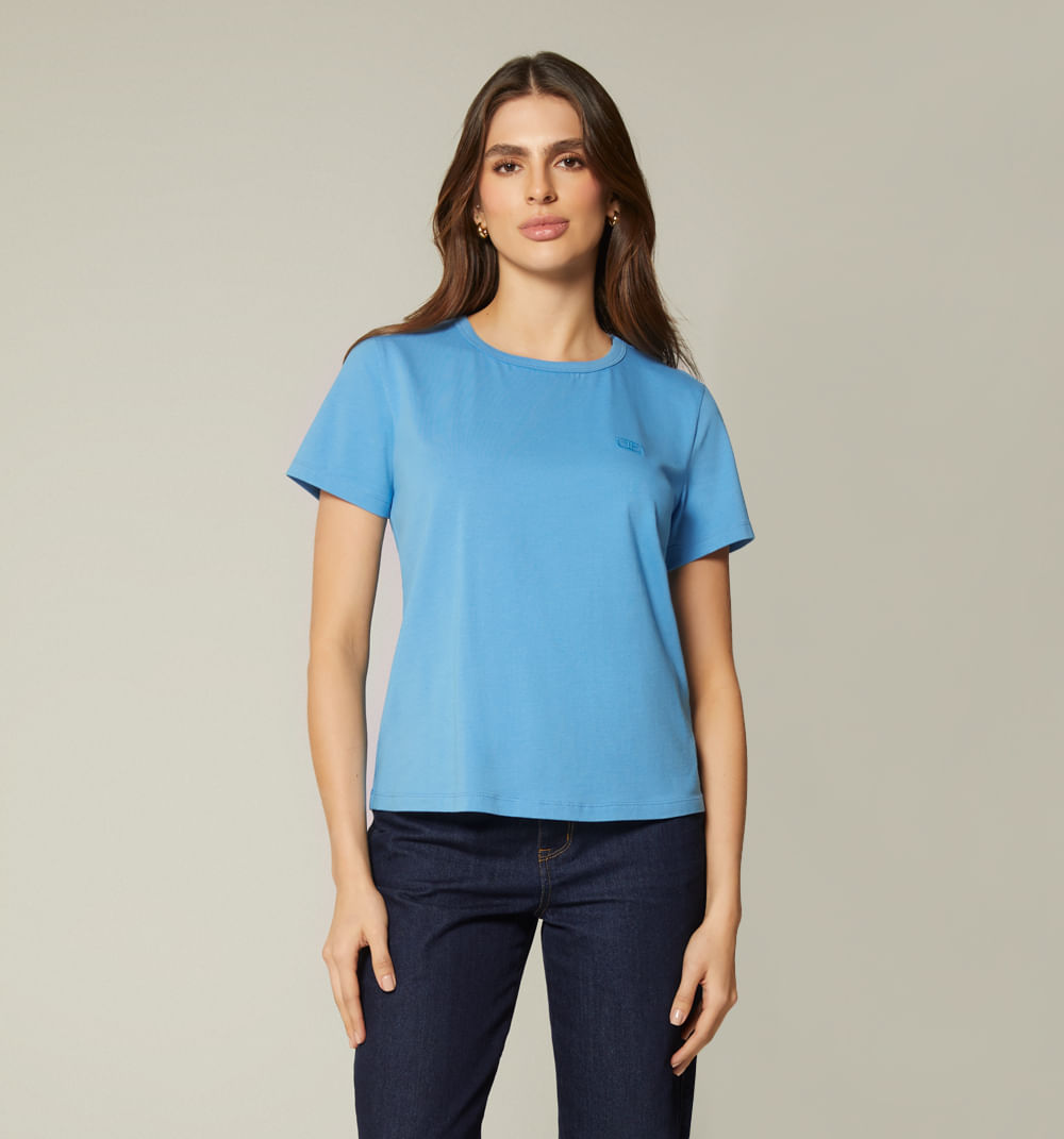 Camiseta manga corta basic