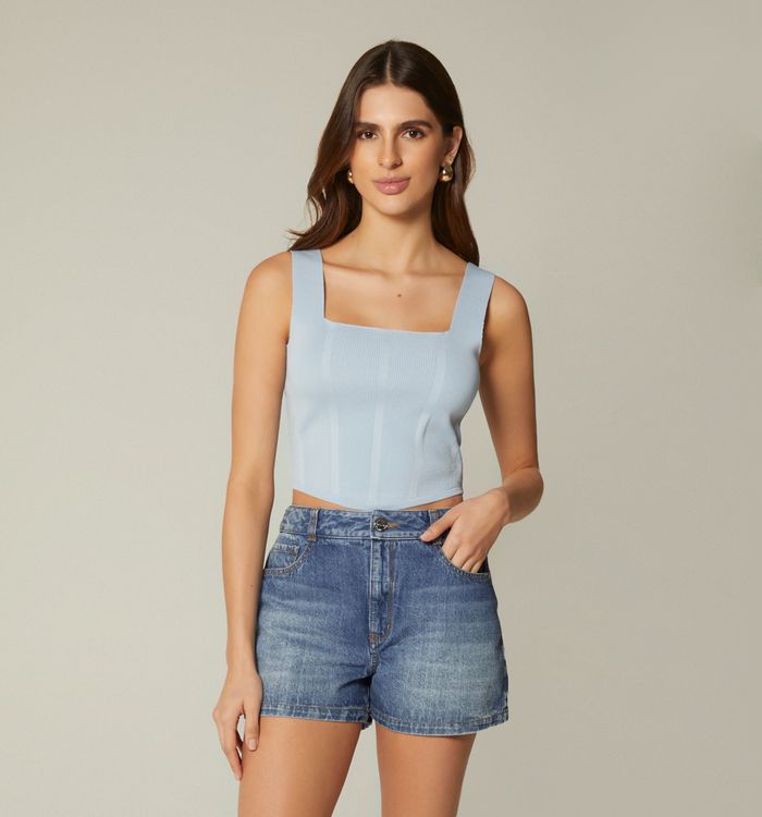 Blusa tiras basica